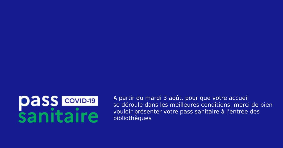 Fonds bleu info pass sanitaire